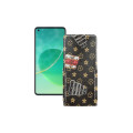 Чохол-флип з екошкіри для телефону OPPO Reno 6 4G