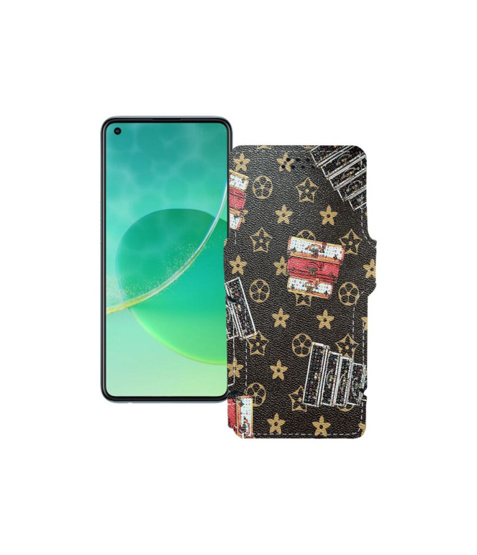 Чохол-книжка з екошкіри для телефону OPPO Reno 6 4G