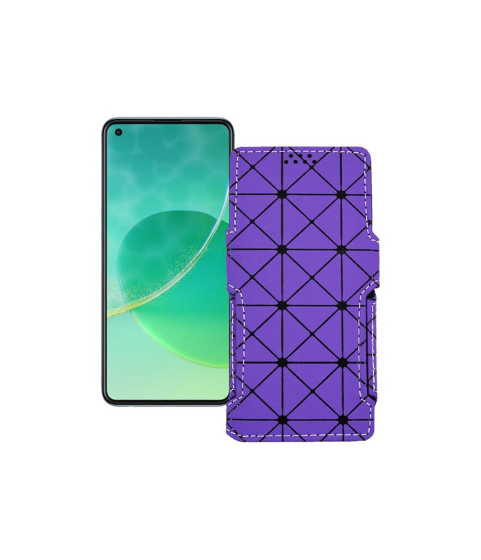 Чохол-книжка з екошкіри для телефону OPPO Reno 6 4G