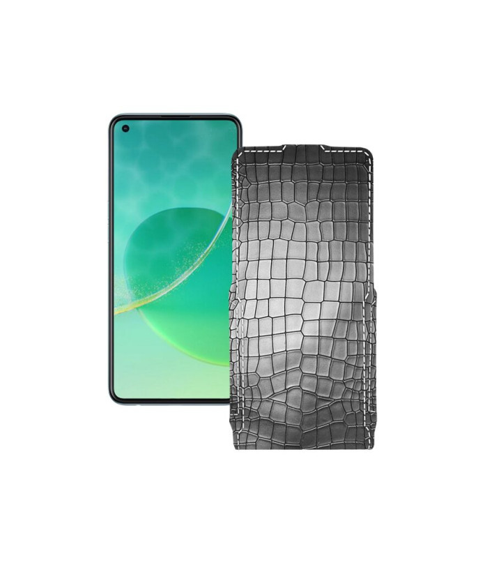 Чохол-флип з екошкіри для телефону OPPO Reno 6 4G