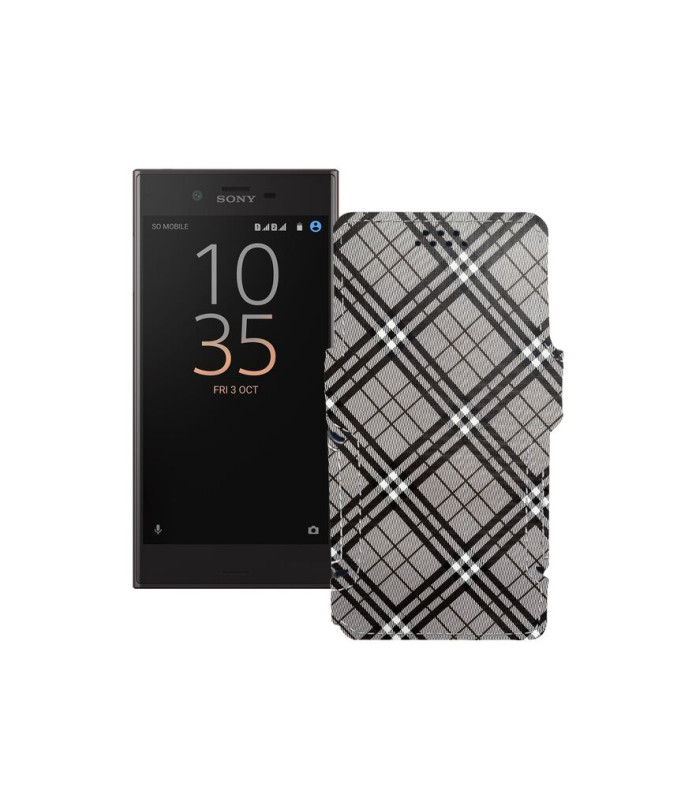 Чохол-книжка з екошкіри для телефону Sony Xperia XZ F8331