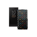 Чохол-флип з екошкіри для телефону Sony Xperia XZ F8331