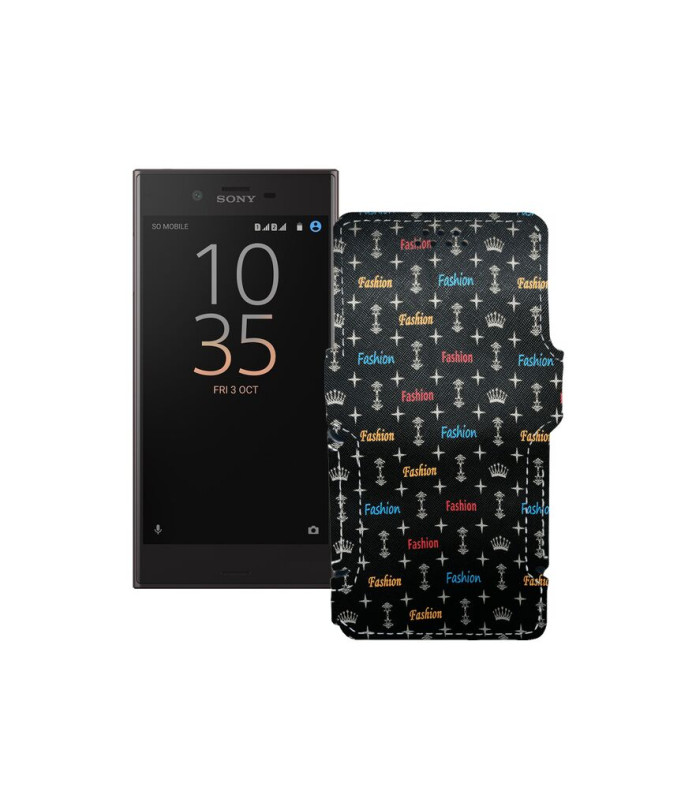 Чохол-книжка з екошкіри для телефону Sony Xperia XZ F8331