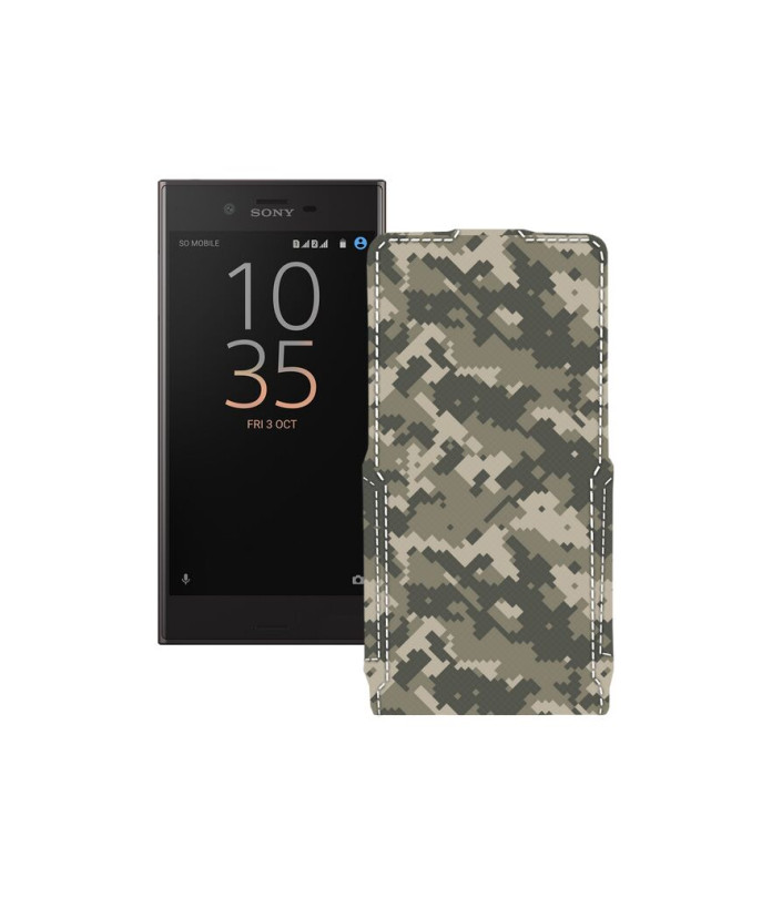 Чохол-флип з екошкіри для телефону Sony Xperia XZ F8331