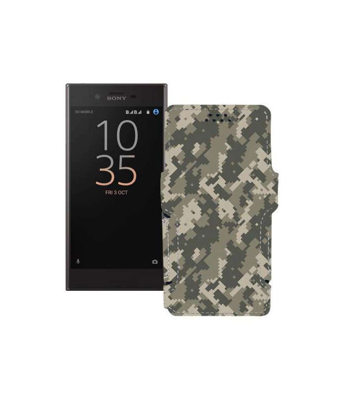 Чохол-книжка з екошкіри для телефону Sony Xperia XZ F8331