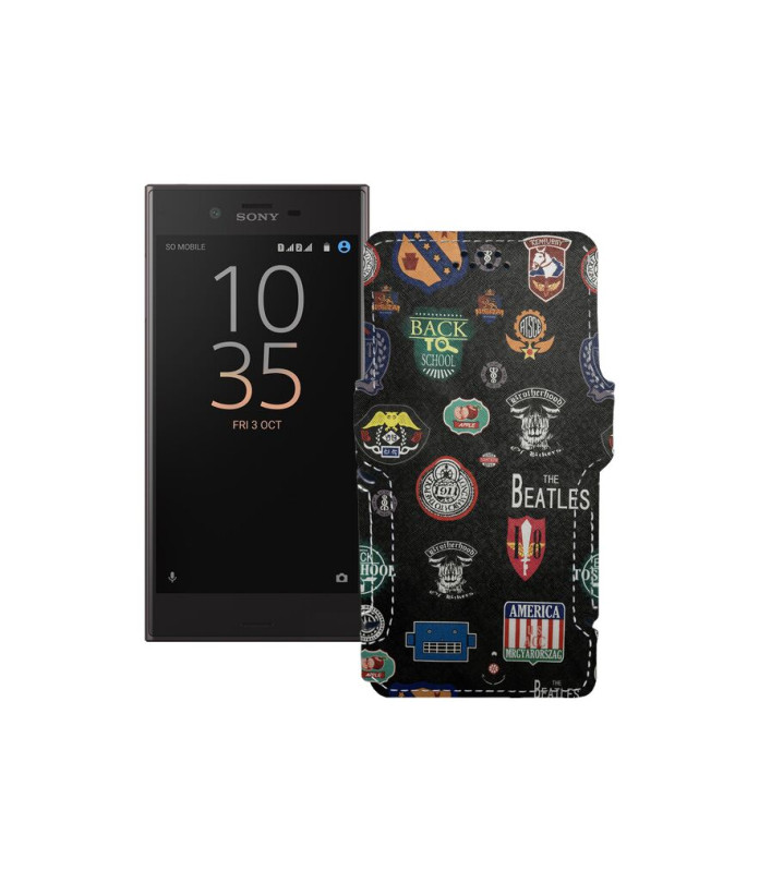 Чохол-книжка з екошкіри для телефону Sony Xperia XZ F8331