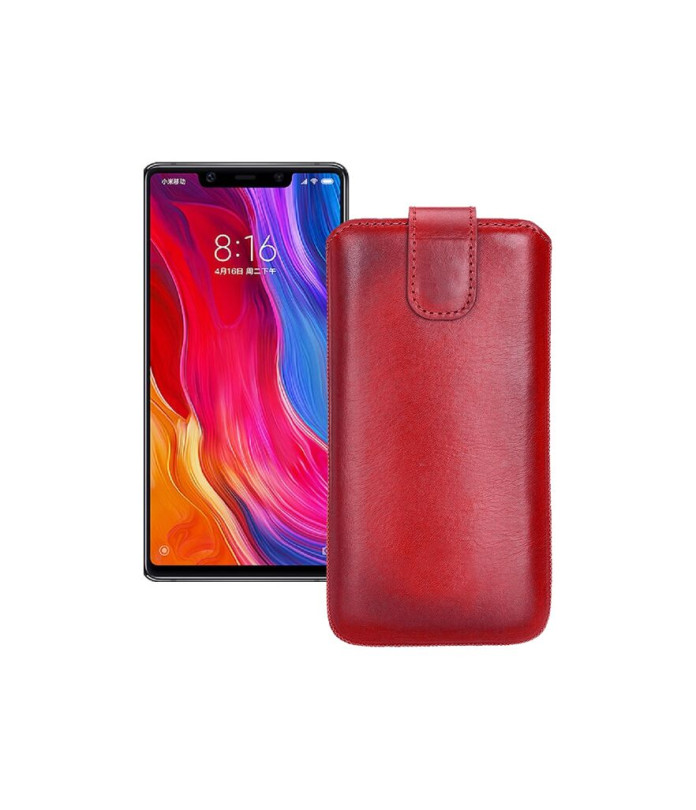 Витяжка зі шкіри для телефону Xiaomi Mi 8 SE