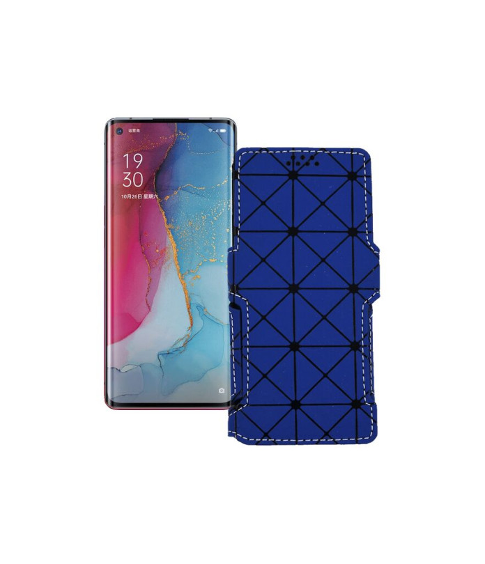 Чохол-книжка з екошкіри для телефону OPPO Reno 3 Pro 5G