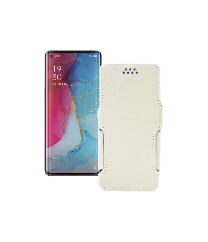 Чохол-книжка з екошкіри для телефону OPPO Reno 3 Pro 5G