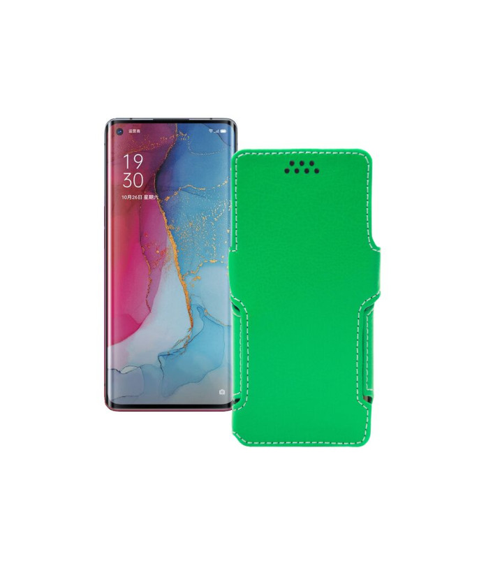 Чохол-книжка з екошкіри для телефону OPPO Reno 3 Pro 5G