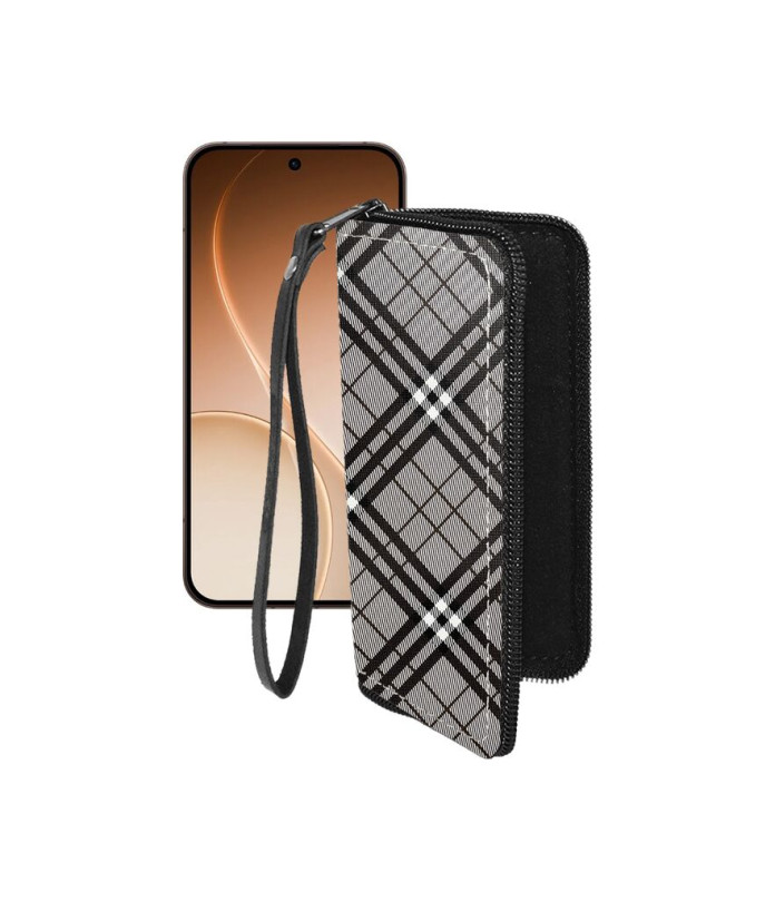 Чохол-гаманець з екошкіри для телефону OPPO Reno15 Pro Mini 5G