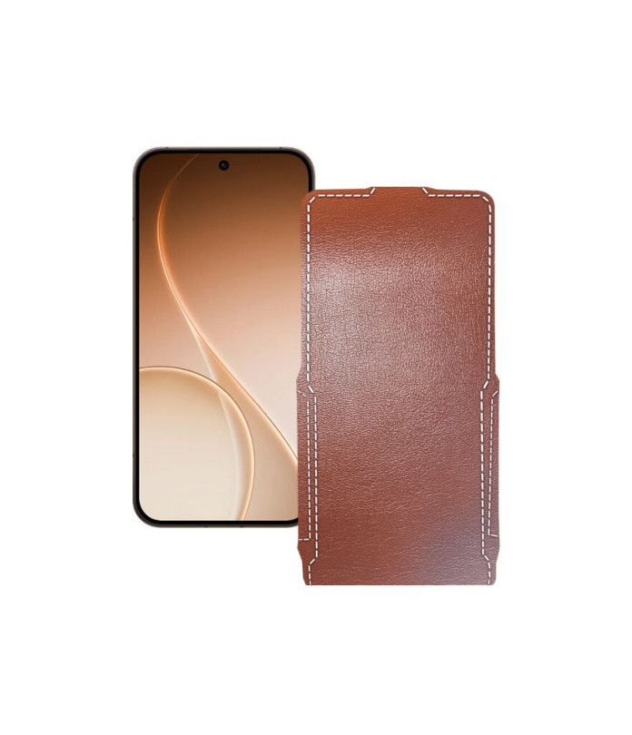 Чохол-флип з екошкіри для телефону OPPO Reno15 Pro Mini 5G