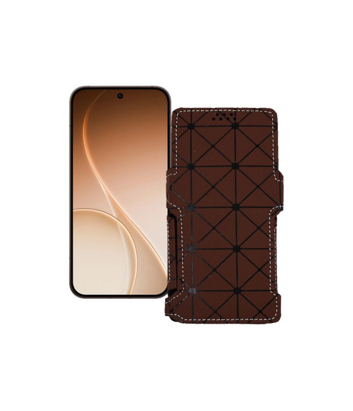 Чохол-книжка з екошкіри для телефону OPPO Reno15 Pro Mini 5G