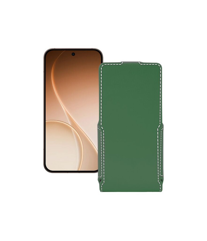 Чохол-флип з екошкіри для телефону OPPO Reno15 Pro Mini 5G