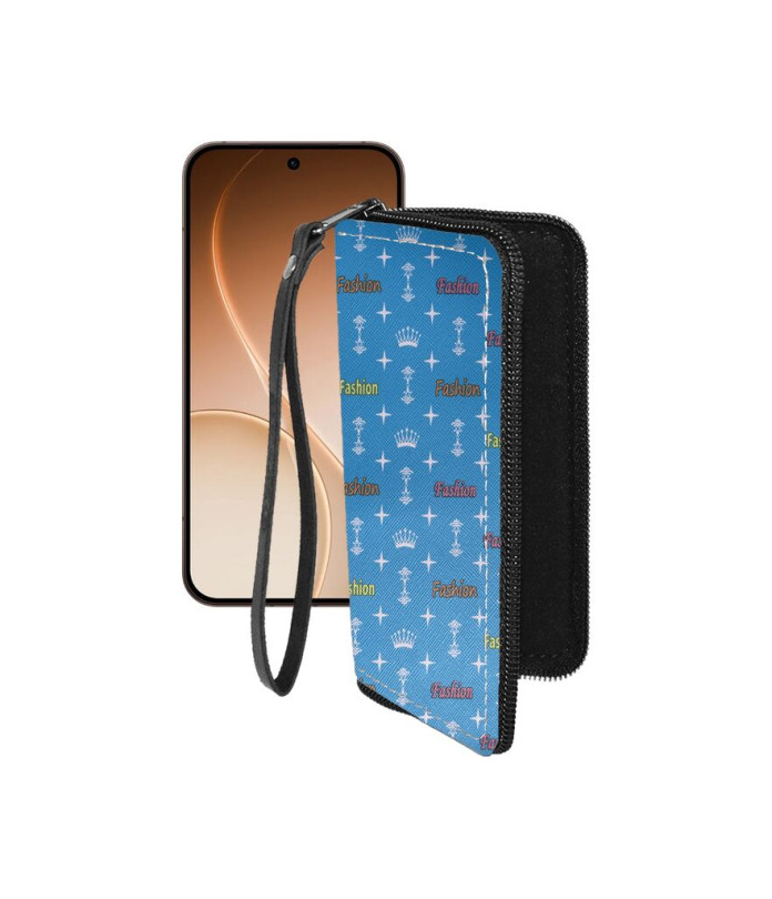 Чохол-гаманець з екошкіри для телефону OPPO Reno15 Pro Mini 5G