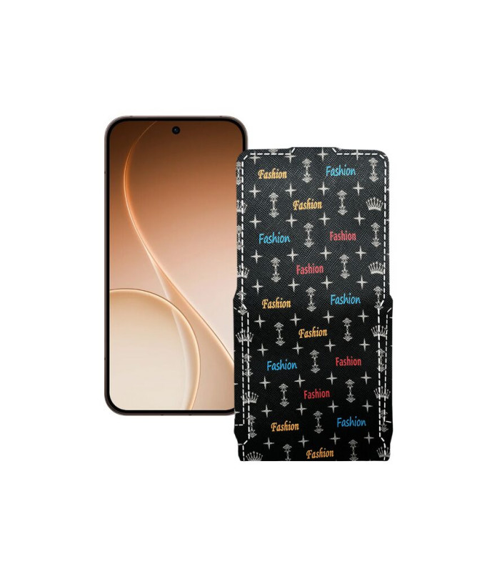 Чохол-флип з екошкіри для телефону OPPO Reno15 Pro Mini 5G