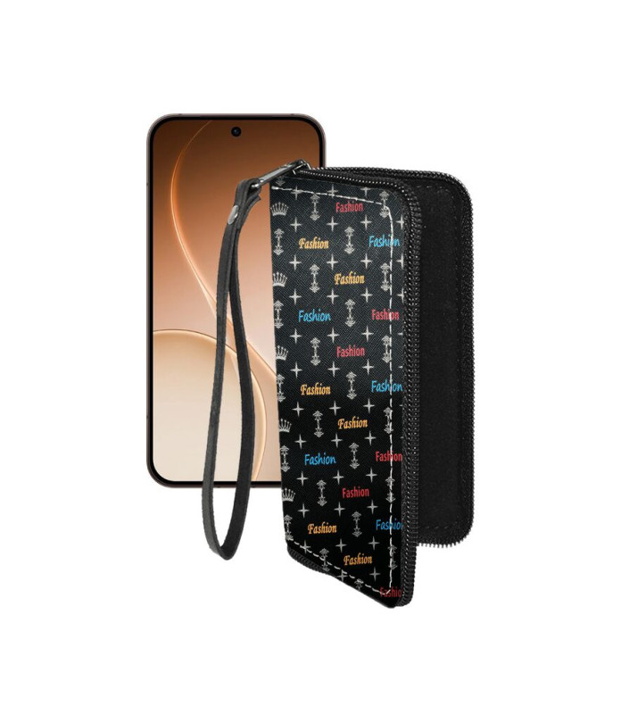 Чохол-гаманець з екошкіри для телефону OPPO Reno15 Pro Mini 5G