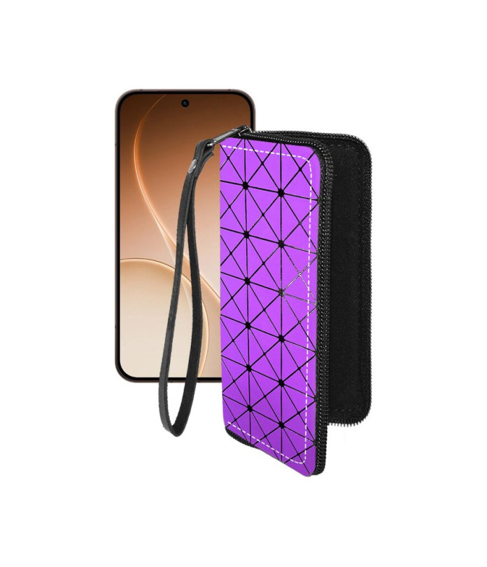 Чохол-гаманець з екошкіри для телефону OPPO Reno15 Pro Mini 5G