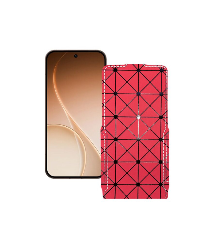 Чохол-флип з екошкіри для телефону OPPO Reno15 Pro Mini 5G