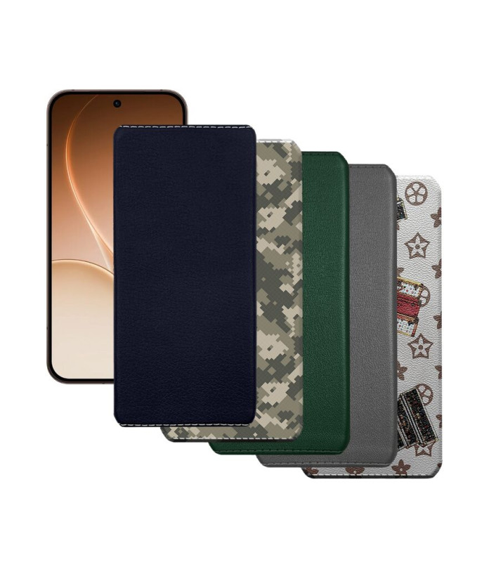 Накладка з екошкіри для телефону OPPO Reno15 Pro Mini 5G