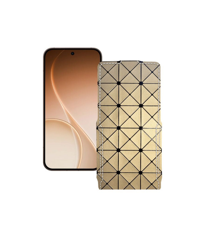 Чохол-флип з екошкіри для телефону OPPO Reno15 Pro Mini 5G