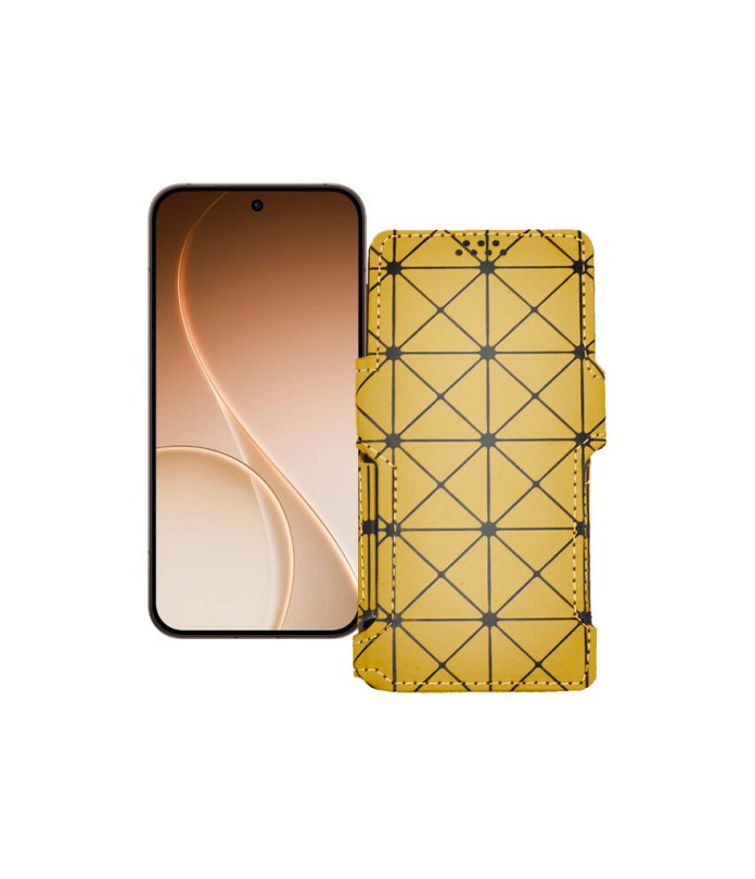 Чохол-книжка з екошкіри для телефону OPPO Reno15 Pro Mini 5G