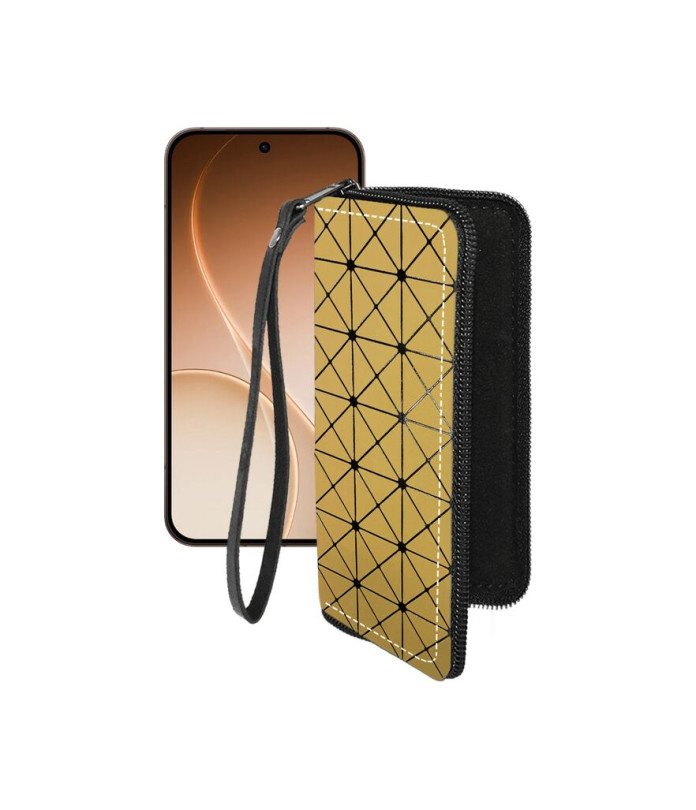 Чохол-гаманець з екошкіри для телефону OPPO Reno15 Pro Mini 5G