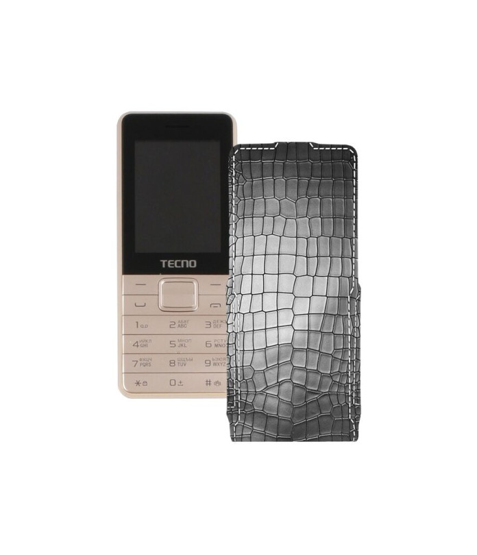 Чохол-флип з екошкіри для телефону Tecno T372