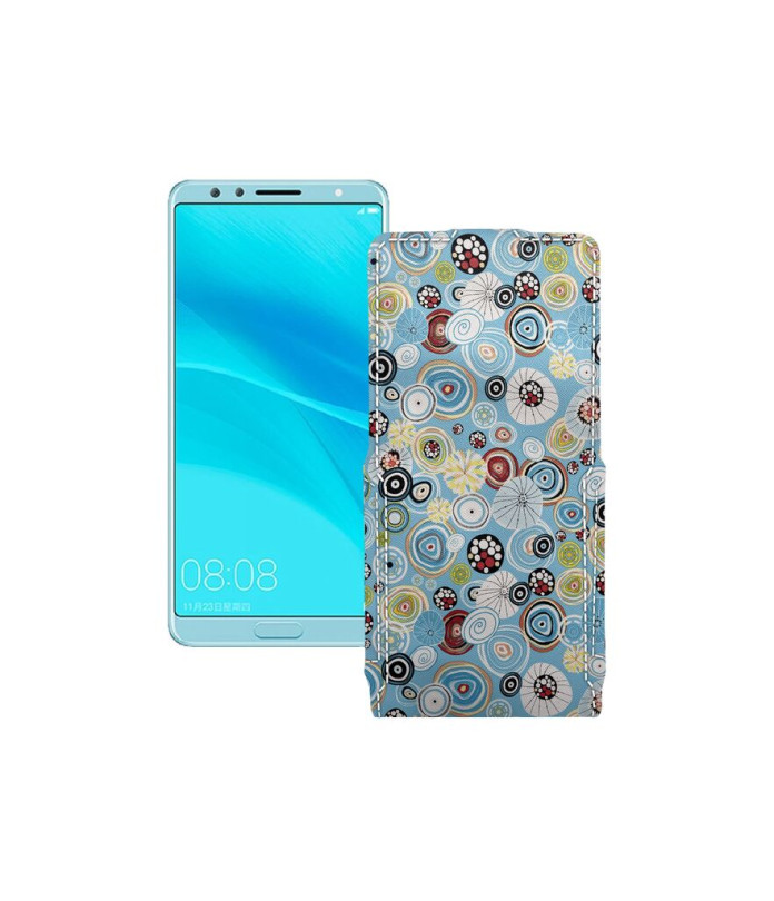 Чохол-флип з екошкіри для телефону Huawei nova 2s