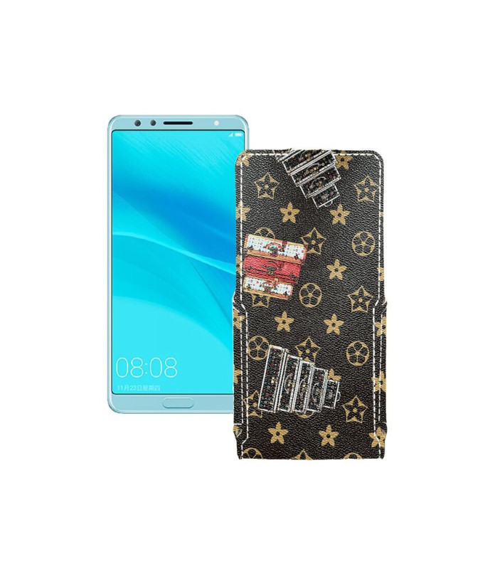 Чохол-флип з екошкіри для телефону Huawei nova 2s