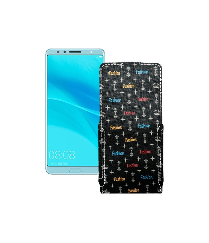 Чохол-флип з екошкіри для телефону Huawei nova 2s