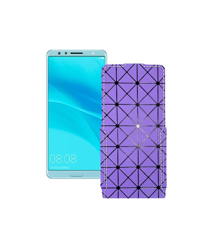 Чохол-флип з екошкіри для телефону Huawei nova 2s