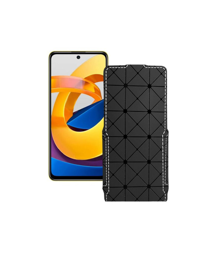 Чохол-флип з екошкіри для телефону Xiaomi Poco M4 Pro 5G 2021