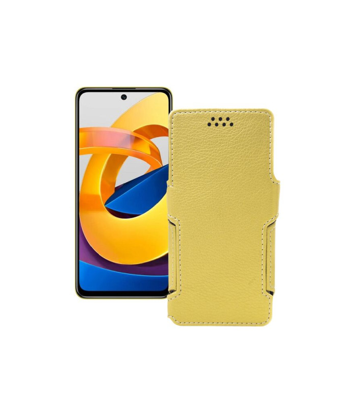 Чохол-книжка з екошкіри для телефону Xiaomi Poco M4 Pro 5G 2021