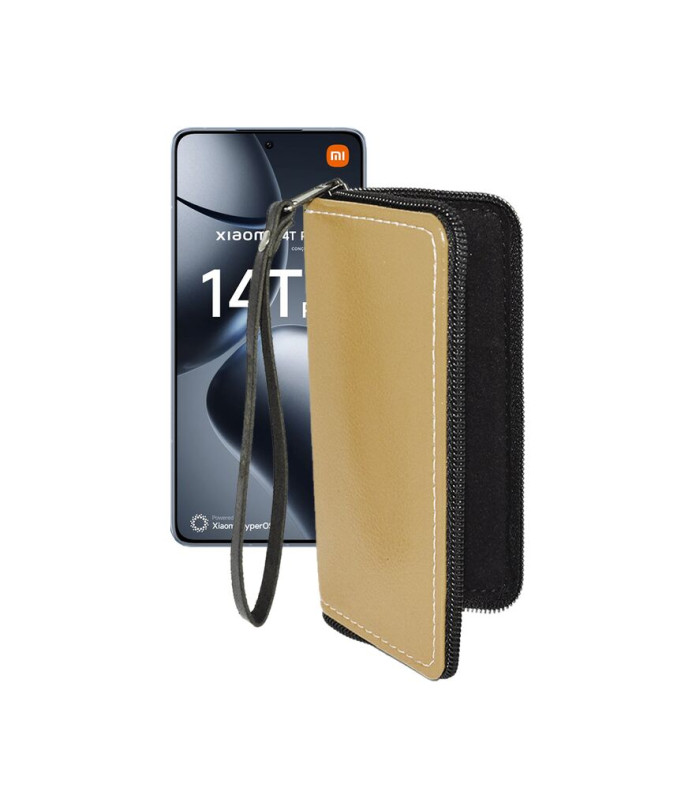 Чохол-гаманець з екошкіри для телефону Xiaomi 14T Pro