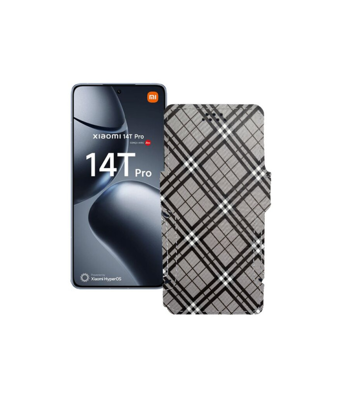 Чохол-книжка з екошкіри для телефону Xiaomi 14T Pro