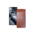 Чохол-флип з екошкіри для телефону Xiaomi 14T Pro
