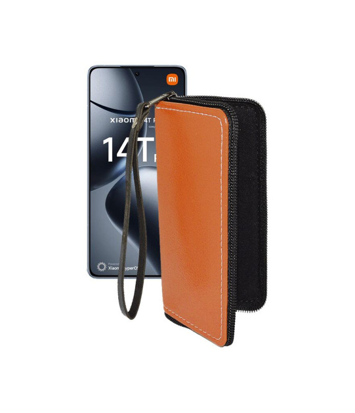 Чохол-гаманець з екошкіри для телефону Xiaomi 14T Pro