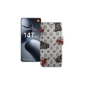 Чохол-книжка з екошкіри для телефону Xiaomi 14T Pro