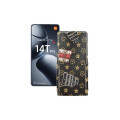 Чохол-флип з екошкіри для телефону Xiaomi 14T Pro