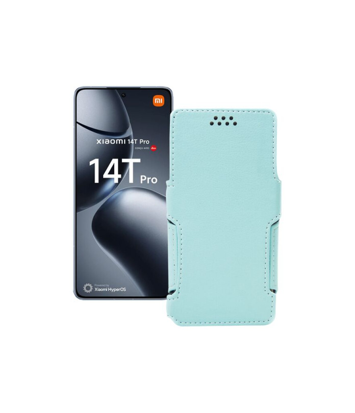 Чохол-книжка з екошкіри для телефону Xiaomi 14T Pro