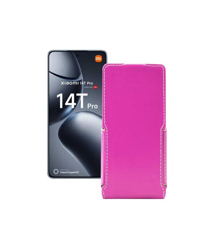 Чохол-флип з екошкіри для телефону Xiaomi 14T Pro