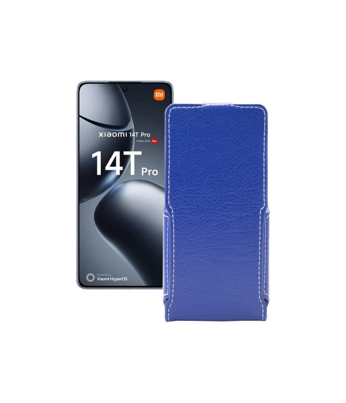 Чохол-флип з екошкіри для телефону Xiaomi 14T Pro