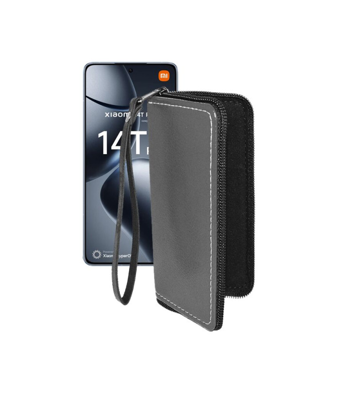 Чохол-гаманець з екошкіри для телефону Xiaomi 14T Pro