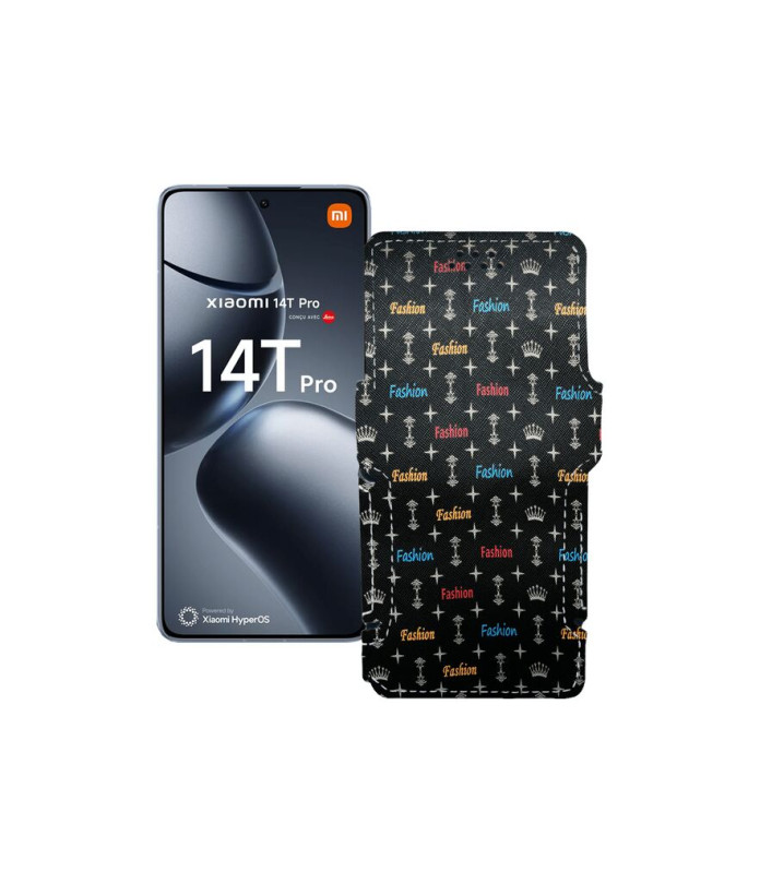 Чохол-книжка з екошкіри для телефону Xiaomi 14T Pro