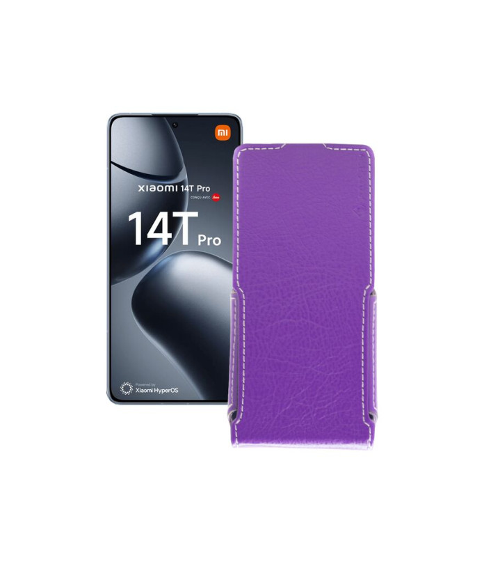 Чохол-флип з екошкіри для телефону Xiaomi 14T Pro