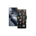 Чохол-книжка з екошкіри для телефону Xiaomi 14T Pro