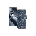 Чохол-книжка з екошкіри для телефону Xiaomi 14T Pro