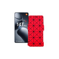 Чохол-книжка з екошкіри для телефону Xiaomi 14T Pro