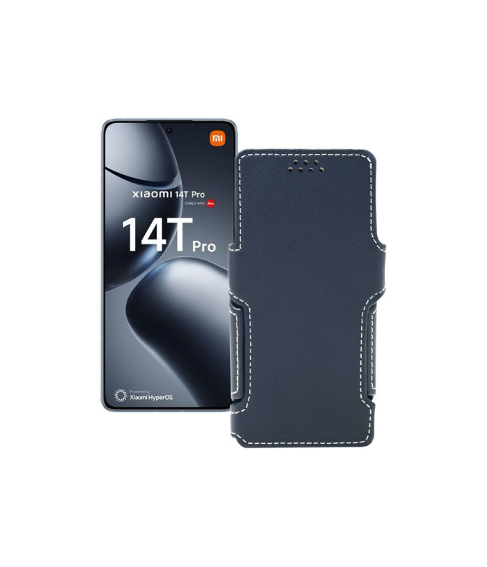 Чохол-книжка з екошкіри для телефону Xiaomi 14T Pro